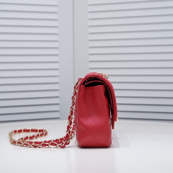 シャネルバッグ背面デザイン